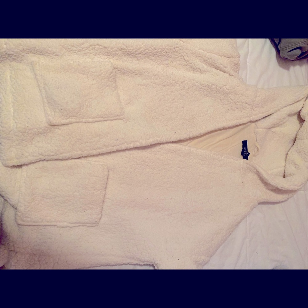 White Teddy Jacket